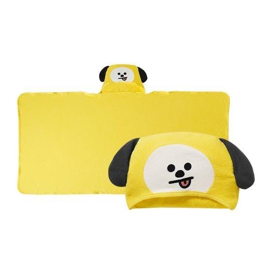 BT21公式グッズ＝ バンタン BTS HOOD TOWEL ≪CHIMMY≫(BT21 フード
