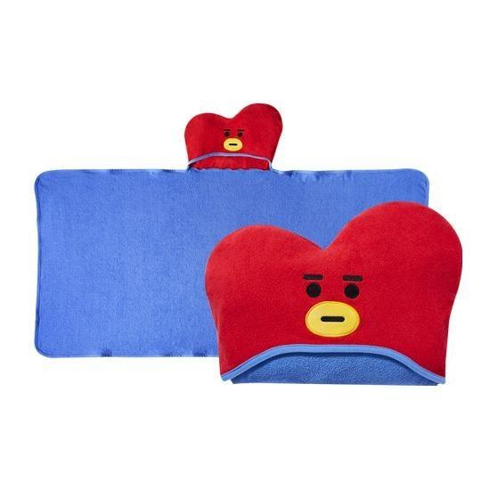 BT21公式グッズ＝ バンタン BTS HOOD TOWEL ≪TATA≫(BT21 フード