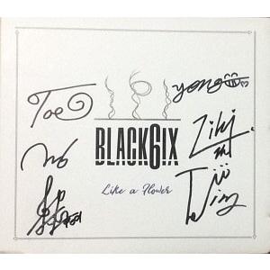 BLACK6IX /［プロモ用CD］Like A Flower［韓国 CD］(直筆サインCD)｜seoul4