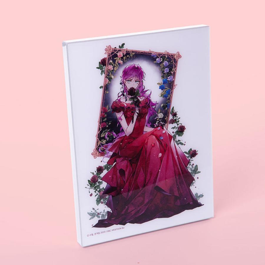 韓国雑貨 悪役のエンディングは死のみ アクリルボード(ペネロペ)(韓国