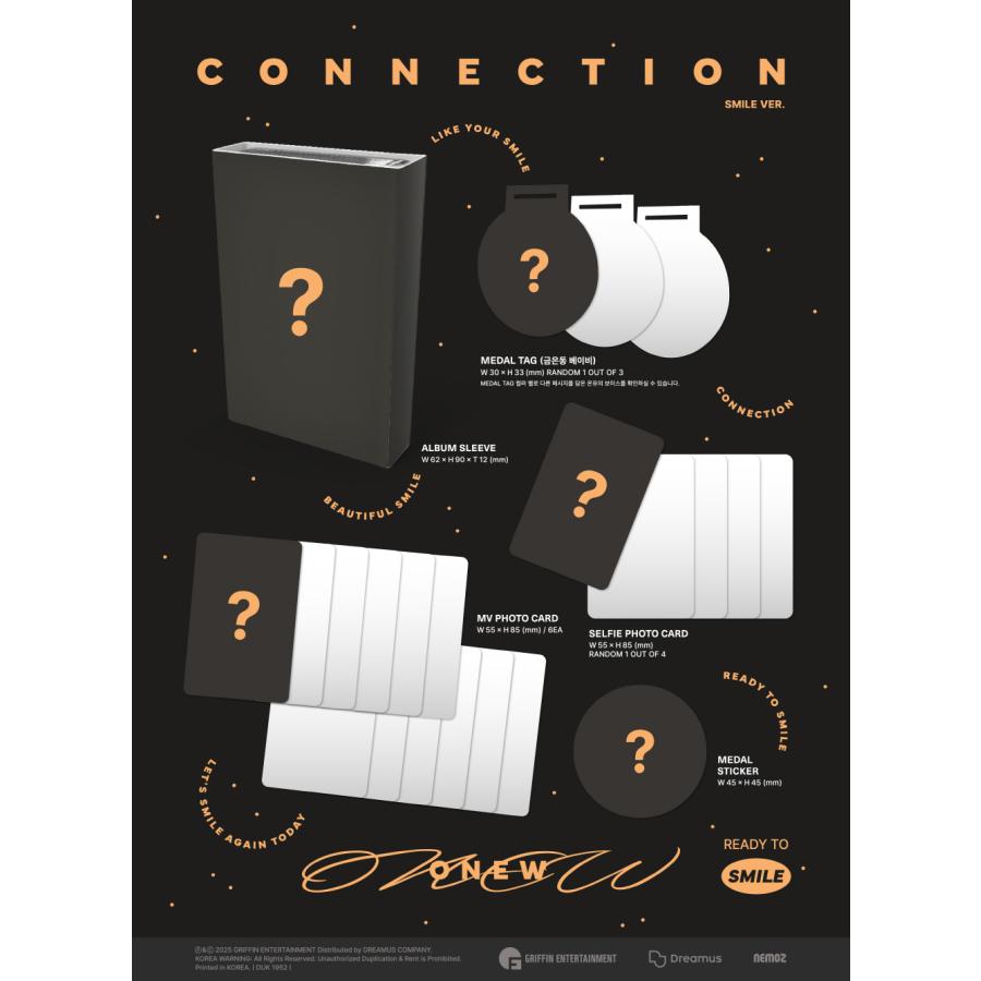 オニュ(ONEW)(SHINEE) / CONNECTION SMILE Ver.｜韓国 K-POP CD