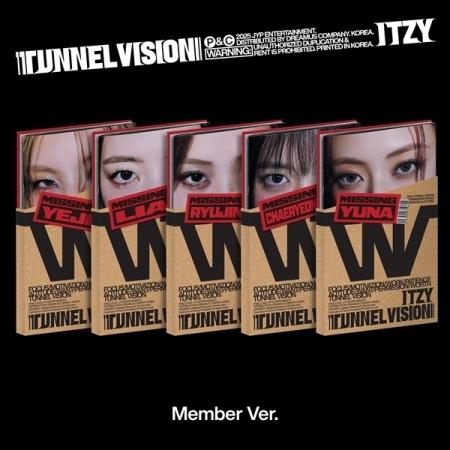 ITZY / TUNNEL VISION(MEMBER VER.)(5種から1種ランダム発送)｜韓国
