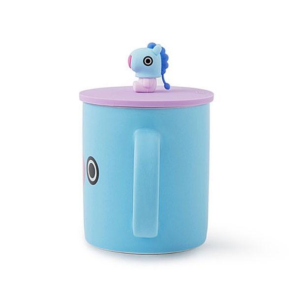 ＝bt21公式グッズ＝ バンタン Bts ティータイムもご一緒に〜 マグカップと蓋カバーセット＜mang＞ 防弾少年団 韓国文房具 韓国 