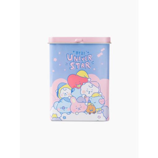 BT21公式グッズ＝ バンタン BTS BT21 BABY 缶ケース絆創膏(ピンク