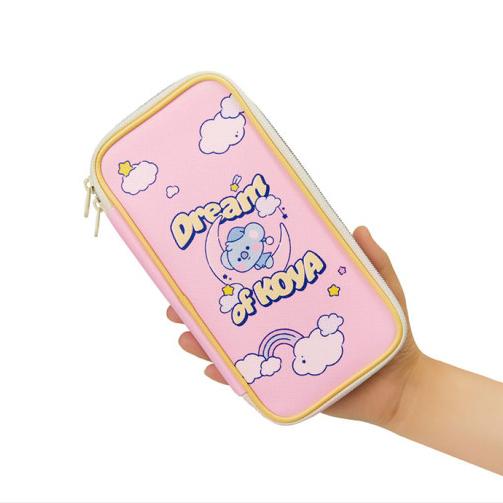 BT21公式グッズ＝ バンタン BTS ドリームベビーのペンケース 薄型