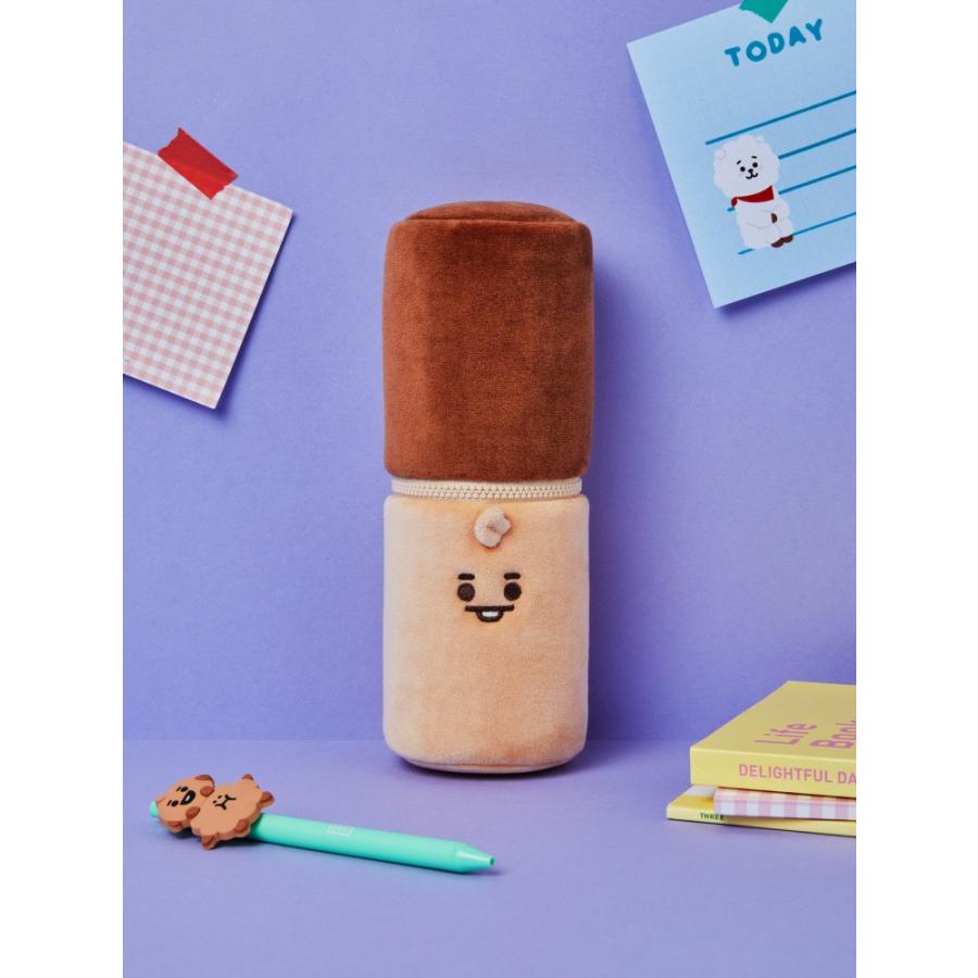 Bt21公式グッズ バンタン Bts 小物入れやポーチに 筒型ペンケース Shooky 防弾少年団 韓国文房具 可愛い 韓国雑貨 Lf 韓国音楽専門ソウルライフレコード 通販 Yahoo ショッピング