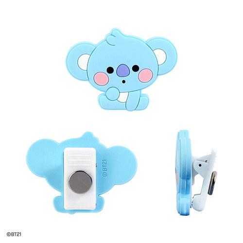 BT21公式グッズ＝ バンタン BTS ベビーマグネット クリップセット