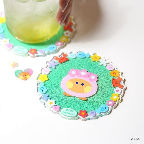 BT21公式グッズ＝ バンタン BTS minini アクリルコースター｜防弾少年