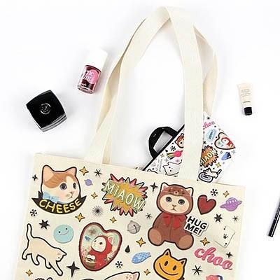 韓国雑貨 Jetoy ネコ好きさんのためのエコバック Choo Choo Eco Bag 可愛い かわいい 韓国 お土産 Tbt 韓国音楽専門ソウルライフレコード 通販 Yahoo ショッピング