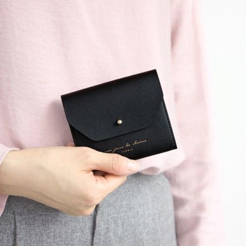韓国雑貨 = Iconic 大人シンプルなお財布 SLIT HALF WALLET｜かわいい｜お土産｜ : 創業23周年 韓国音楽専門ソウル ...