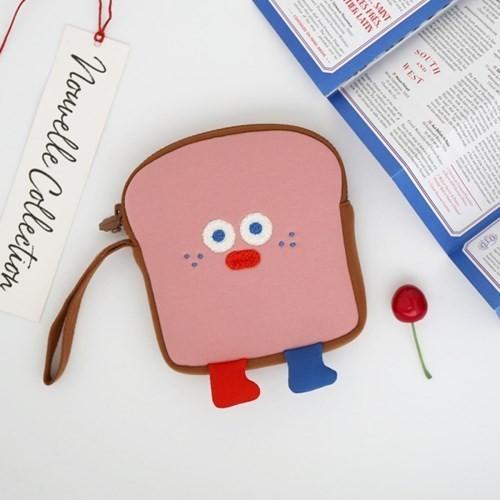 韓国雑貨 =Brunch Brother= ブランチブラザー トーストくんのポーチ(SMALL)｜かわいい｜お土産｜ |  | 02