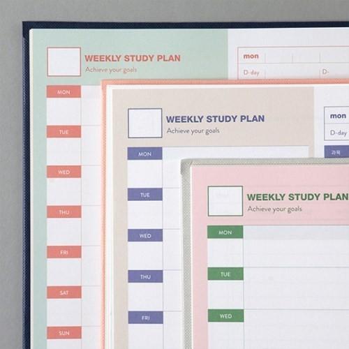 韓国雑貨 いつからでも始められるお勉強ダイアリー Monster S Study Planner シンプル Ver スケジュール帳 韓国文房具 可愛い Tbt 韓国音楽専門ソウルライフレコード 通販 Yahoo ショッピング
