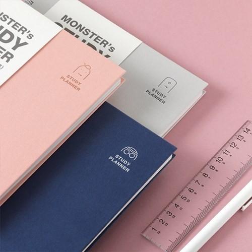 韓国雑貨 いつからでも始められるお勉強ダイアリー Monster S Study Planner シンプル Ver スケジュール帳 韓国文房具 可愛い Tbt 韓国音楽専門ソウルライフレコード 通販 Yahoo ショッピング