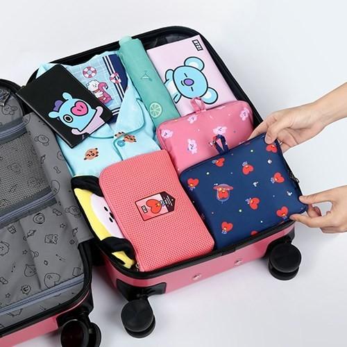 BT21公式グッズ＝ バンタン BTS EASY CARRY FOLDING BAG｜防弾少年団