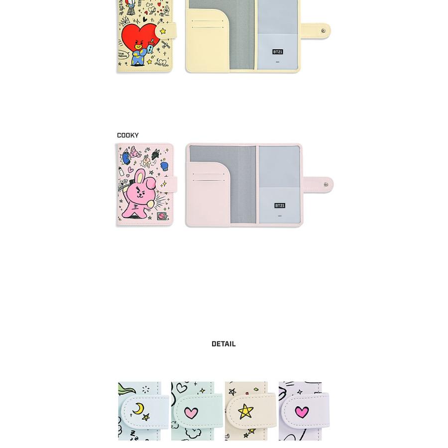 BT21公式グッズ＝ バンタン BTS ラクガキっぽいイラスト満載 ミニ