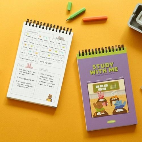 韓国雑貨 MY BUDDY STUDY PLANNER｜スケジュール帳｜文房具｜かわいい｜ |  | 02