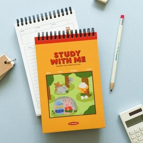 韓国雑貨 MY BUDDY STUDY PLANNER｜スケジュール帳｜文房具｜かわいい｜ |  | 03