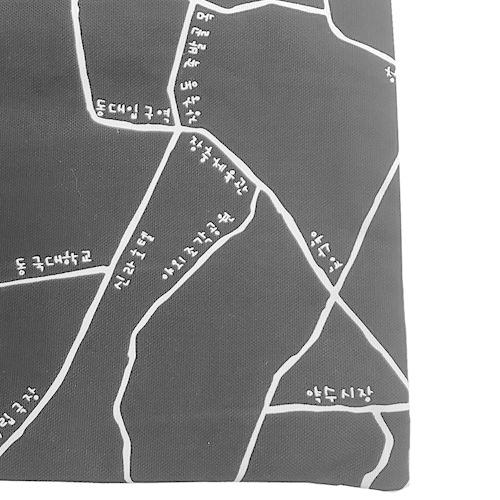 韓国雑貨 ソウルの地図をそのままバッグに　ソウルマップバッグ［韓国文房具］［可愛い］［かわいい］［韓国 お土産］｜seoul4｜04