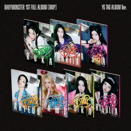 BABYMONSTER / DRIP (1集) YG TAG ALBUM (アヒョン VER.)[CD BABYMONSTER / DRIP (1集) YG TAG ALBUM (アヒョン VER.)[CD