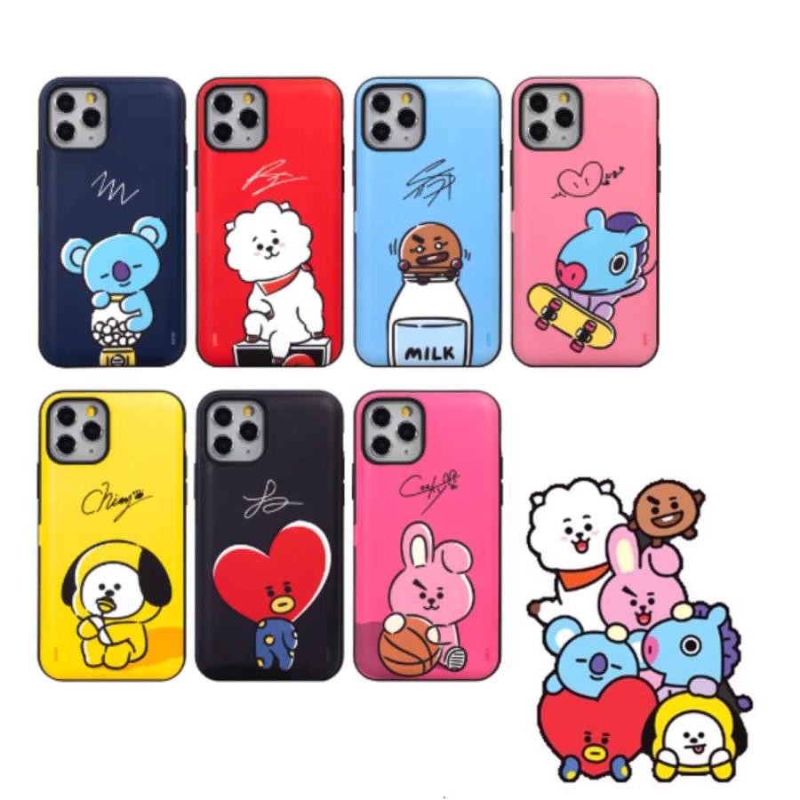 スマホケース Iphone7 8 Iphonexカードバンパーケース 防弾少年団 Bts Bt21公式グッズ Bt 80 ソウルlove 通販 Yahoo ショッピング