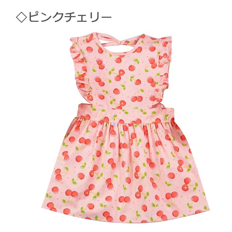 エレグランス　キッズ　エプロン　女児 Ocean&Ground キッズ エプロン おしゃれ 女の子 三角巾 セット