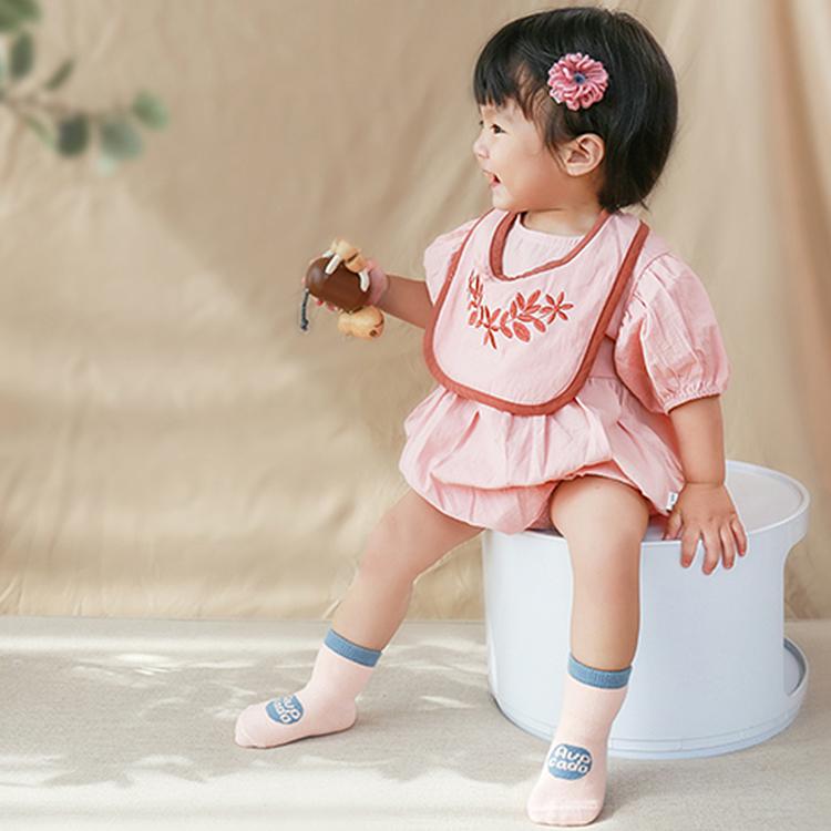 ベビー キッズ 転倒防止 靴下 滑り止め靴下 滑りにくいソックス 滑り止め付き 短め フルーツ柄 保育園や幼稚園に |  | 08