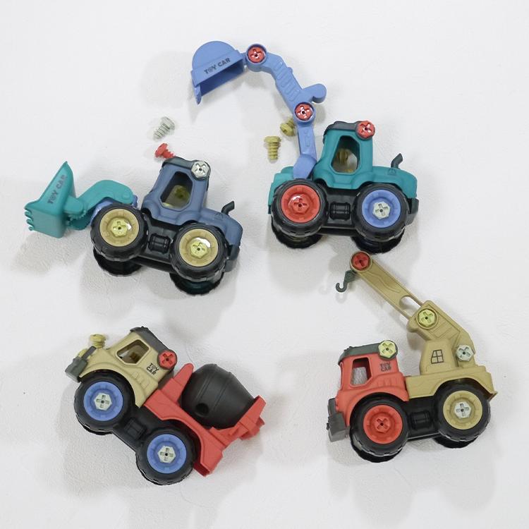 4種コンプリートセットDIYトイカーズ 車 ミニカー 4種コンプリートセットDIYトイカーズ 車 ミニカー