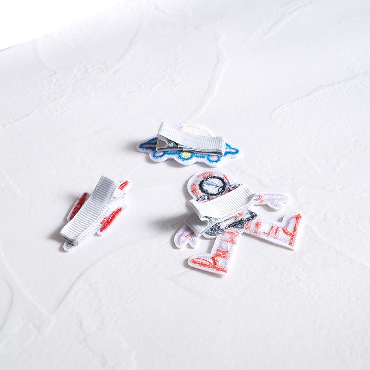 ボーイズヘアピン 宇宙飛行士 地球 初節句 端午の節句 こどもの日