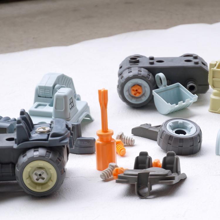 DIYトイカーズ 2種セット 車 ミニカー セット はたらくくるま はたらく