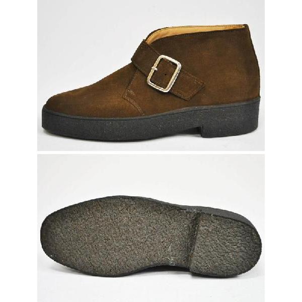 Tricker's（トリッカーズ） MUD GUARD STRAP CHUKKA BOOTS