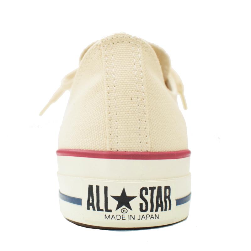 CONVERSE(コンバース) 【MADE IN JAPAN】(日本製) CANVAS ALL STAR J OX(キャンバス オールスター) ローカット NATURAL｜septis｜04