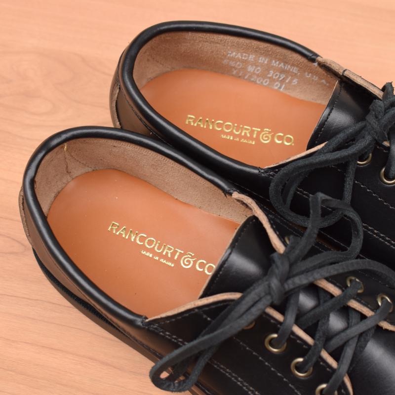 RANCOURT&Co.(ランコート) 【MADE IN U.S.A】"CLASSIC RANGER MOC"  (アメリカ製 ハンドソーンモカシン) CHROM EXCEL LEATHER(クロムエクセルレザー) BLACK｜septis｜05