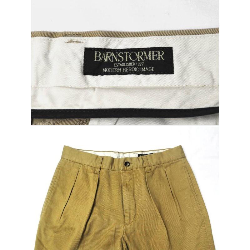 3 COLOR】BARNSTORMER(バーンストーマー) 2 TUCK CHINO PANTS 3 COLOR】BARNSTORMER(バーンストーマー) 2 TUCK CHINO PANTS