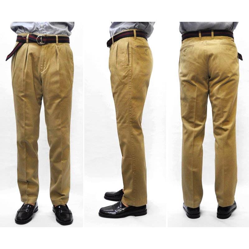 3 COLOR】BARNSTORMER(バーンストーマー) 2 TUCK CHINO PANTS 3 COLOR】BARNSTORMER(バーンストーマー) 2 TUCK CHINO PANTS
