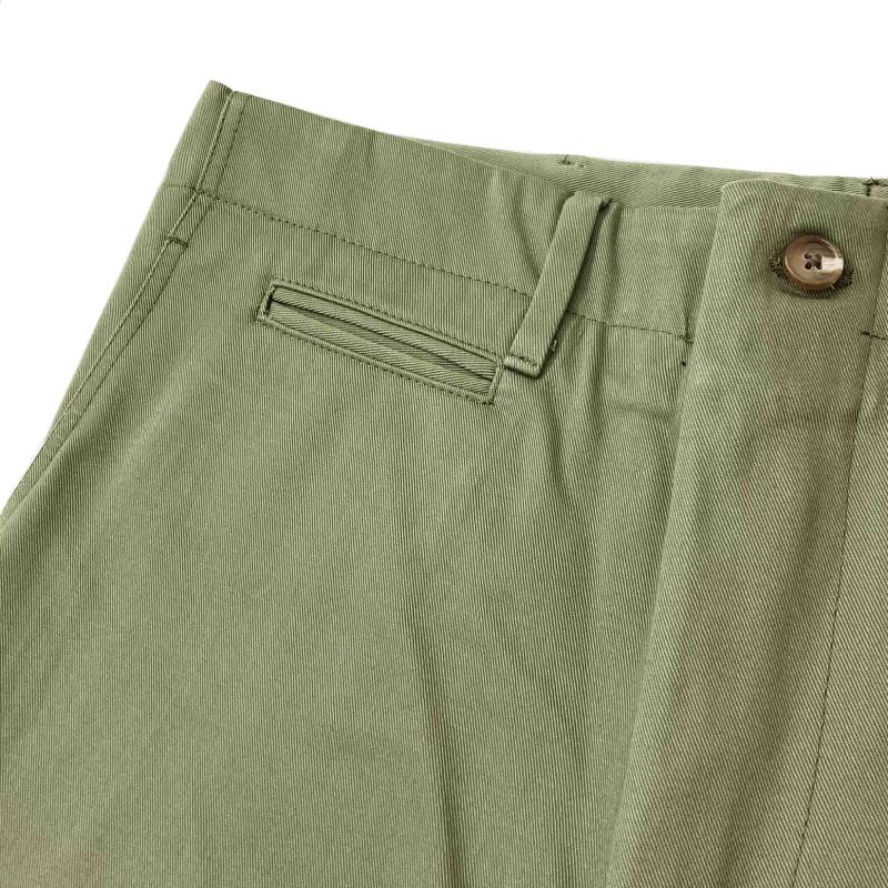 パンツ BARRY BRICKEN / 2Pleats Style Olive MADE in USA Chino Trousers ~BARRY BRICKEN~｜BEAMS PLUS（ビームス
