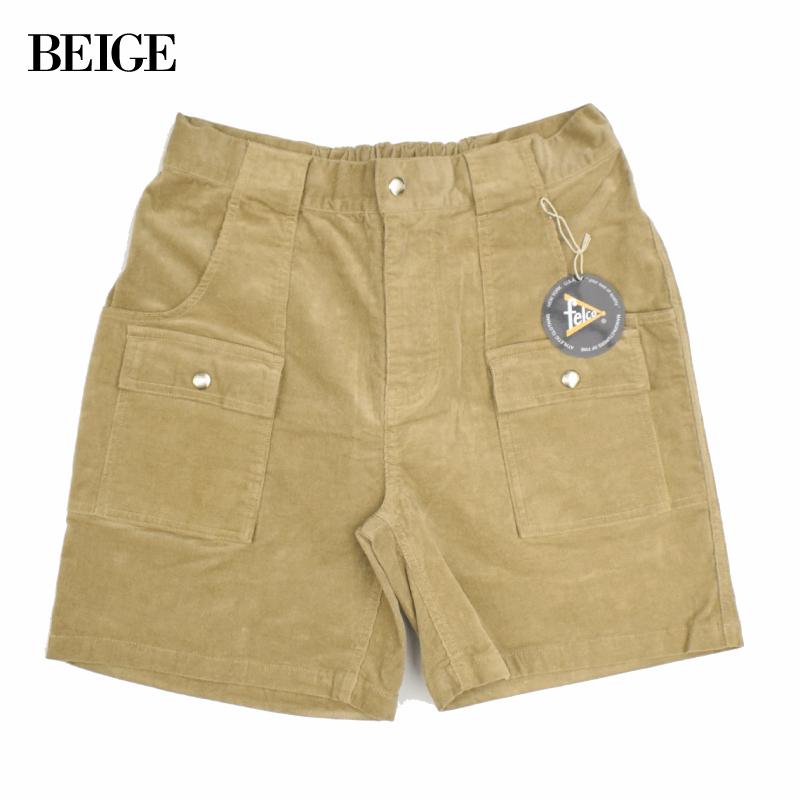 FELCO（フェルコ） STRECH CORDUROY BUSH SHORTS(ストレッチ