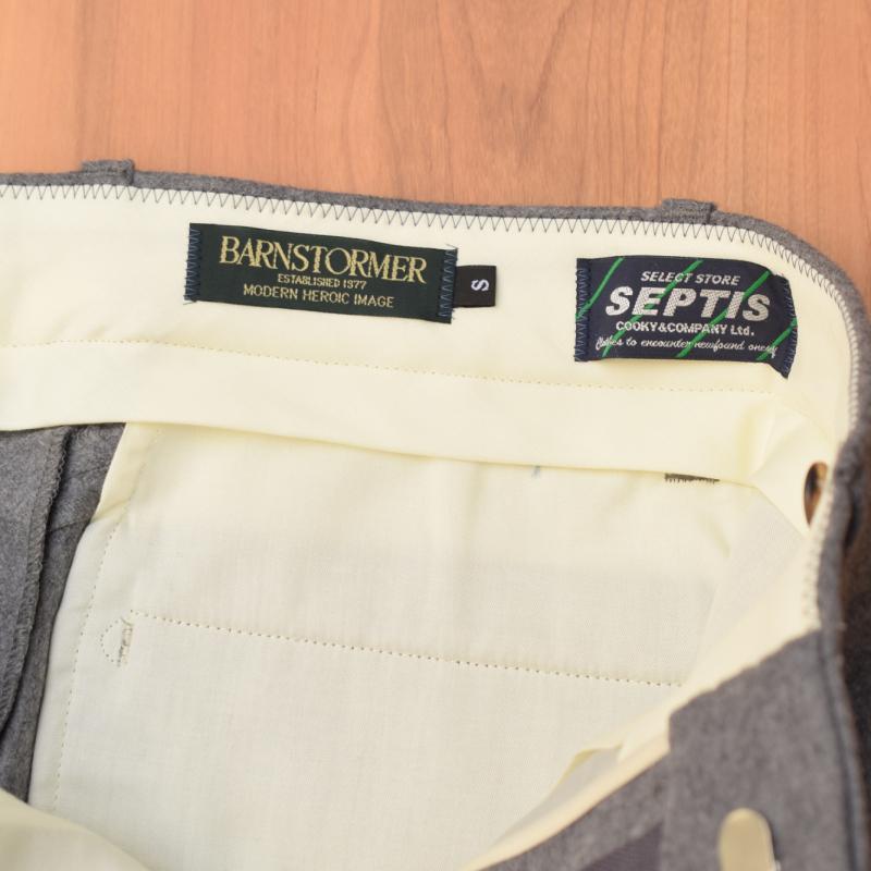 BARNSTORMER(バーンストーマー) SEPTIS別注 1092P 2TUCK COLLEGE