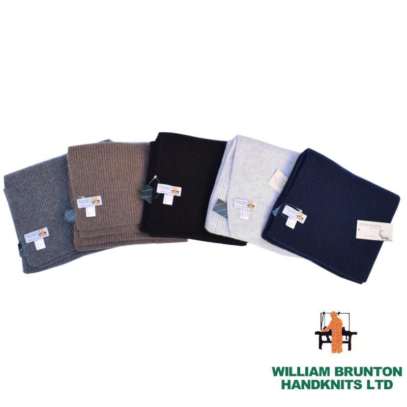 Scarf muffler william brunton hand knits WILLIAM BRUNTON ウィリアム ブラントン カシミヤニットスカーフ スカーフ バンダナ La Totalite ラ トータリテ の通販 BAYCREW S STORE