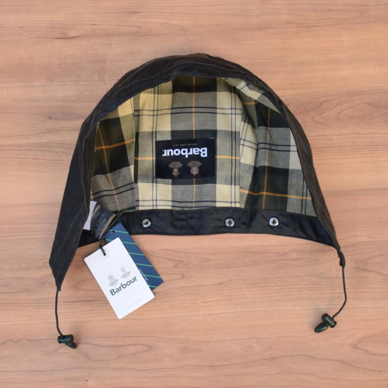 Barbour（バブアー） WAX COTTON HOOD(ワックスコットン フード) SAGE