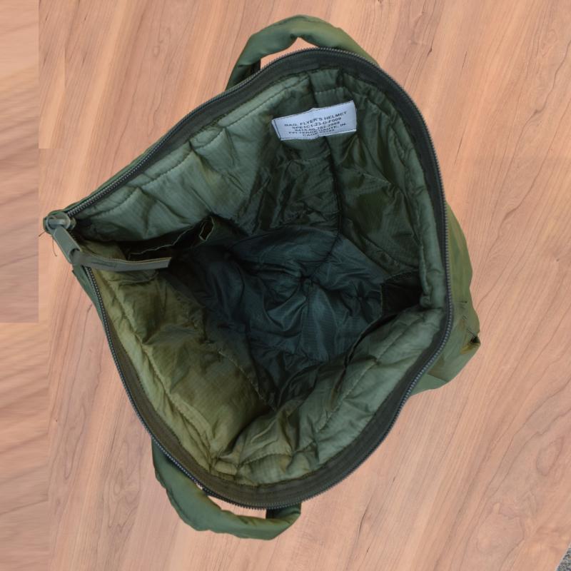 マ*ル様 ヘルメットバッグ　デッドストック USAF 空軍 ミリタリー 米軍 DEAD STOCK！ US.AIR FORCE(アメリカ空軍 実物放出品/デッドストック