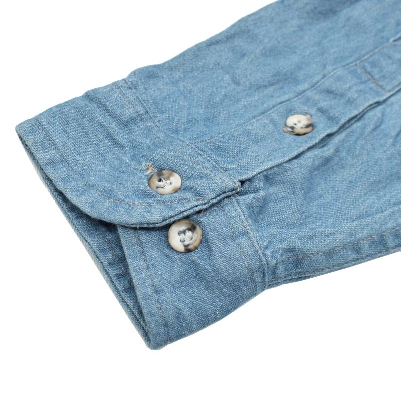 PRENTISS(プレンティス)【MADE IN U.S.A.】80s DEAD STOCK L/S 8oz DENIM SHIRTS(80年代デッドストック アメリカ製 デニムシャツ) PRENTISS(プレンティス)【MADE IN U.S.A.】80s DEAD STOCK L/S 8oz DENIM SHIRTS(80年代デッドストック アメリカ製 デニムシャツ)