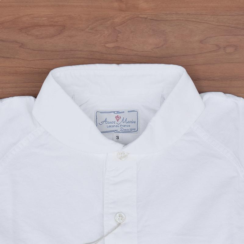 ARVOR MAREE(アルボーマレー) L/S F/O SAILOR COLLAR SHIRTS(長袖 セーラーカラー フルオープンシャツ
