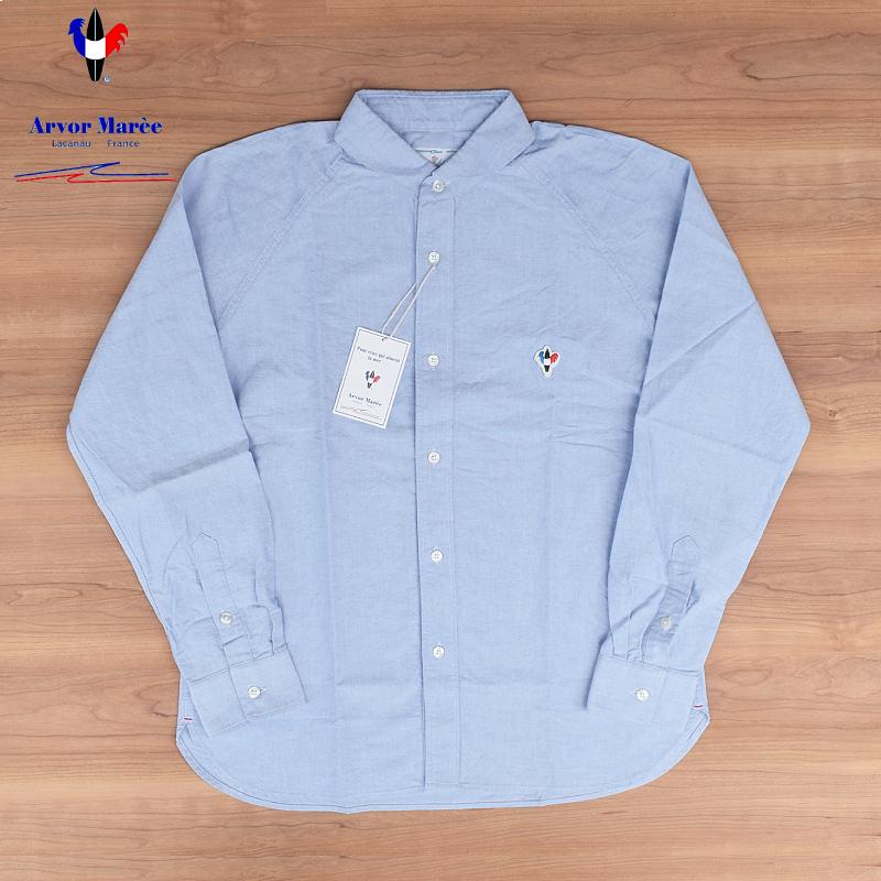 ARVOR MAREE(アルボーマレー) L/S F/O SAILOR COLLAR SHIRTS(長袖 セーラーカラー フルオープンシャツ