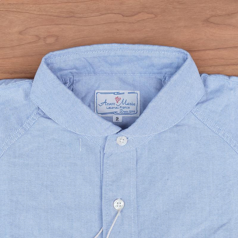 ARVOR MAREE(アルボーマレー) L/S F/O SAILOR COLLAR SHIRTS(長袖 セーラーカラー フルオープンシャツ