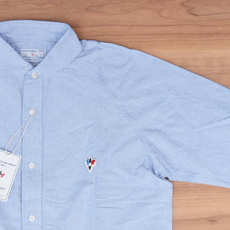 ARVOR MAREE(アルボーマレー) L/S F/O SAILOR COLLAR SHIRTS(長袖 セーラーカラー フルオープンシャツ