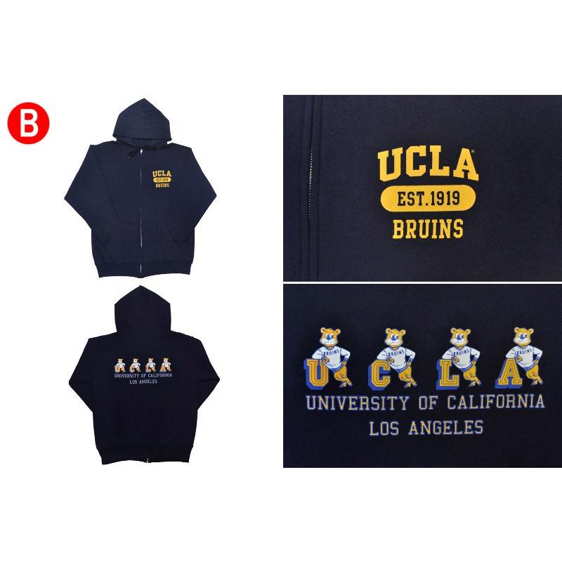 【3 COLOR】UCLA(ユーシーエルエー) 【MADE IN USA】 SWEAT ZIP UP PARKA(アメリカ製ジップアップパーカ)｜septis｜04