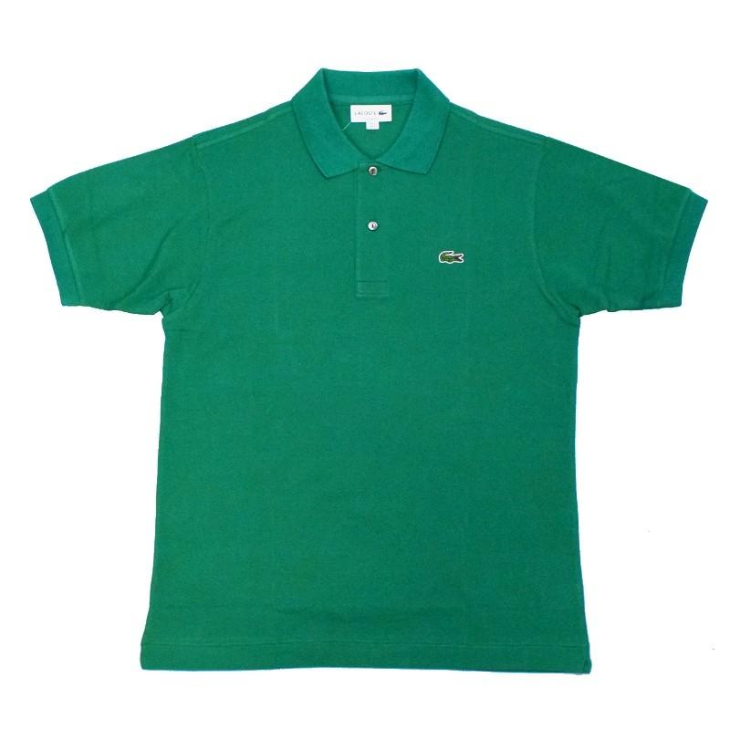 JAPAN LACOSTE(ジャパンラコステ) L1212 S/S PIQUE POLOSHIRTS(半袖 鹿の子 ポロシャツ) GREEN(APF)｜septis