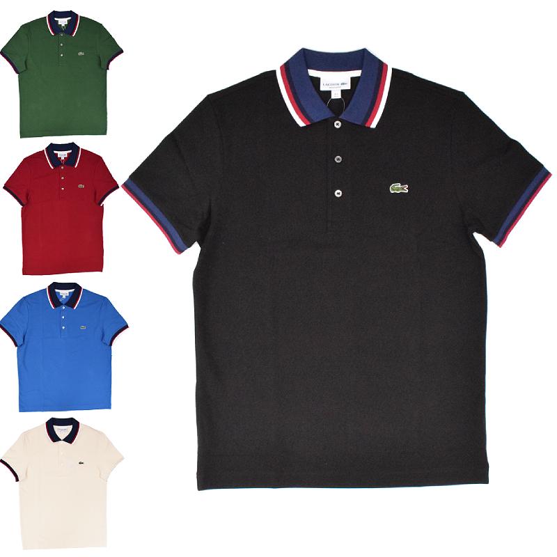 JAPAN LACOSTE(ジャパンラコステ) TRICOLORE RIB KNIT POLO (トリコロールリブニットポロシャツ) 4