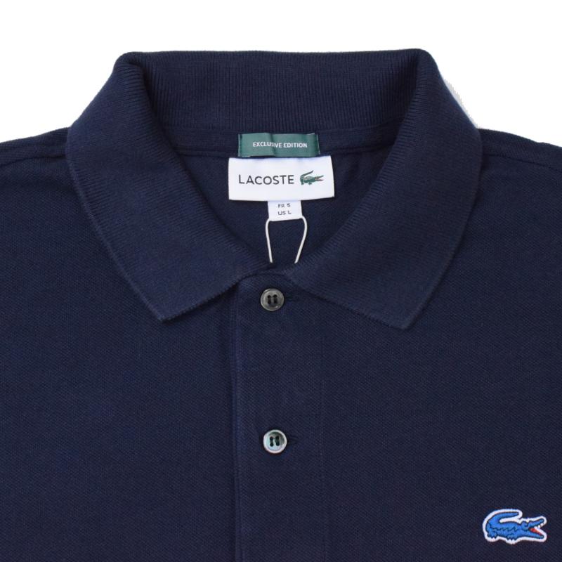 LACOSTE(ラコステ) EXCLUSIVE 70s復刻モデル IZOD LACOSTE (アイゾッド) S/S 70's DROP TAIL PIQUE POLOSHIRTS(半袖 ドロップテール 鹿の子 ポロシャツ) 青ワニ｜septis｜06