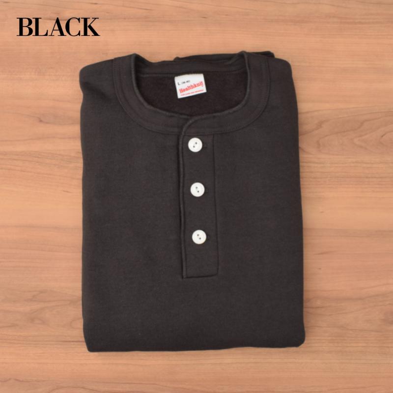HEALTHKNIT(ヘルスニット) 80s MODEL CLASSIC SWEAT HENLEY NECK(80